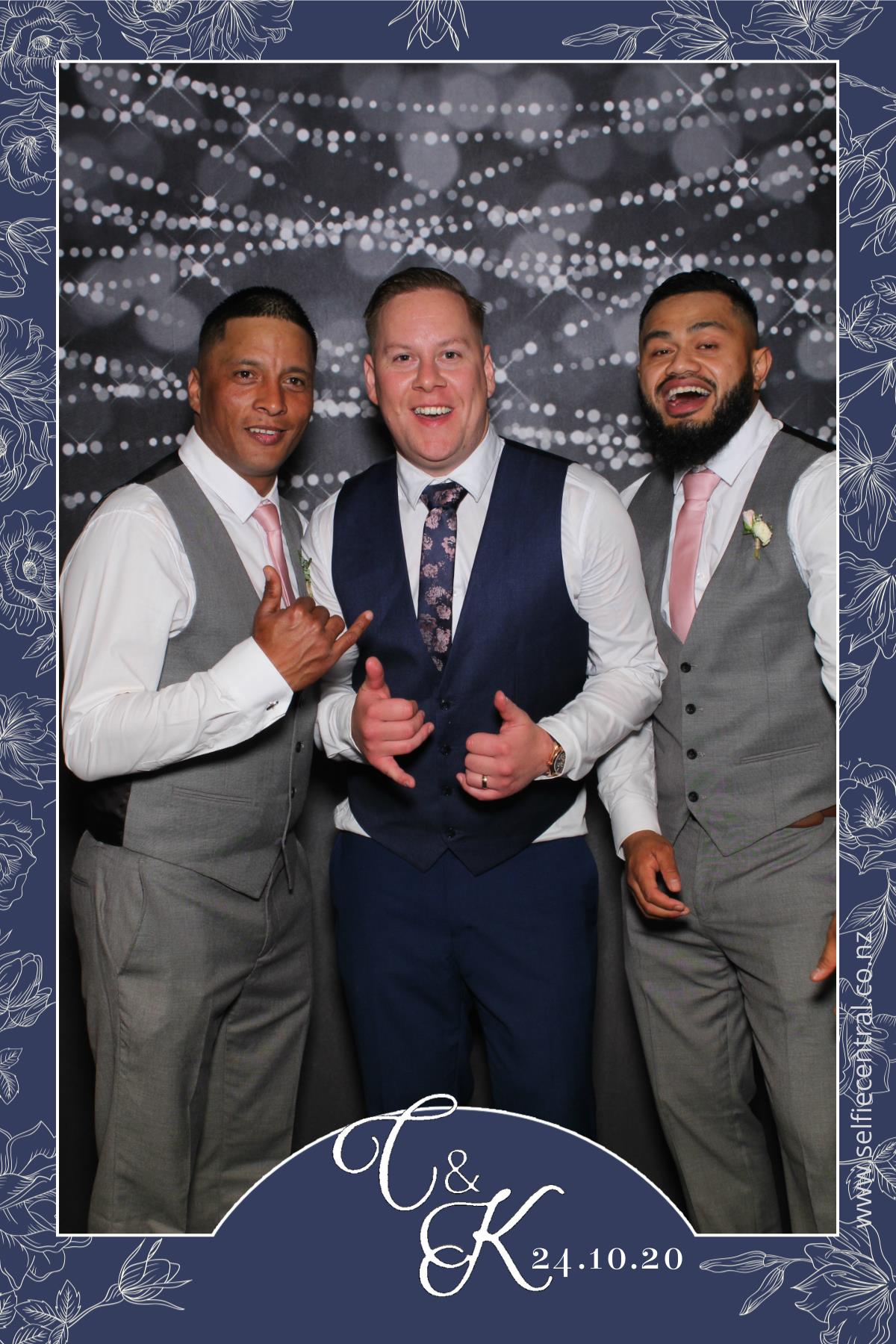 Christopher & Kataraina's wedding | View more photos from the event at gallery.photobooth.co.nz/u/SelfieCentral/Christopher-Katarainas-wedding